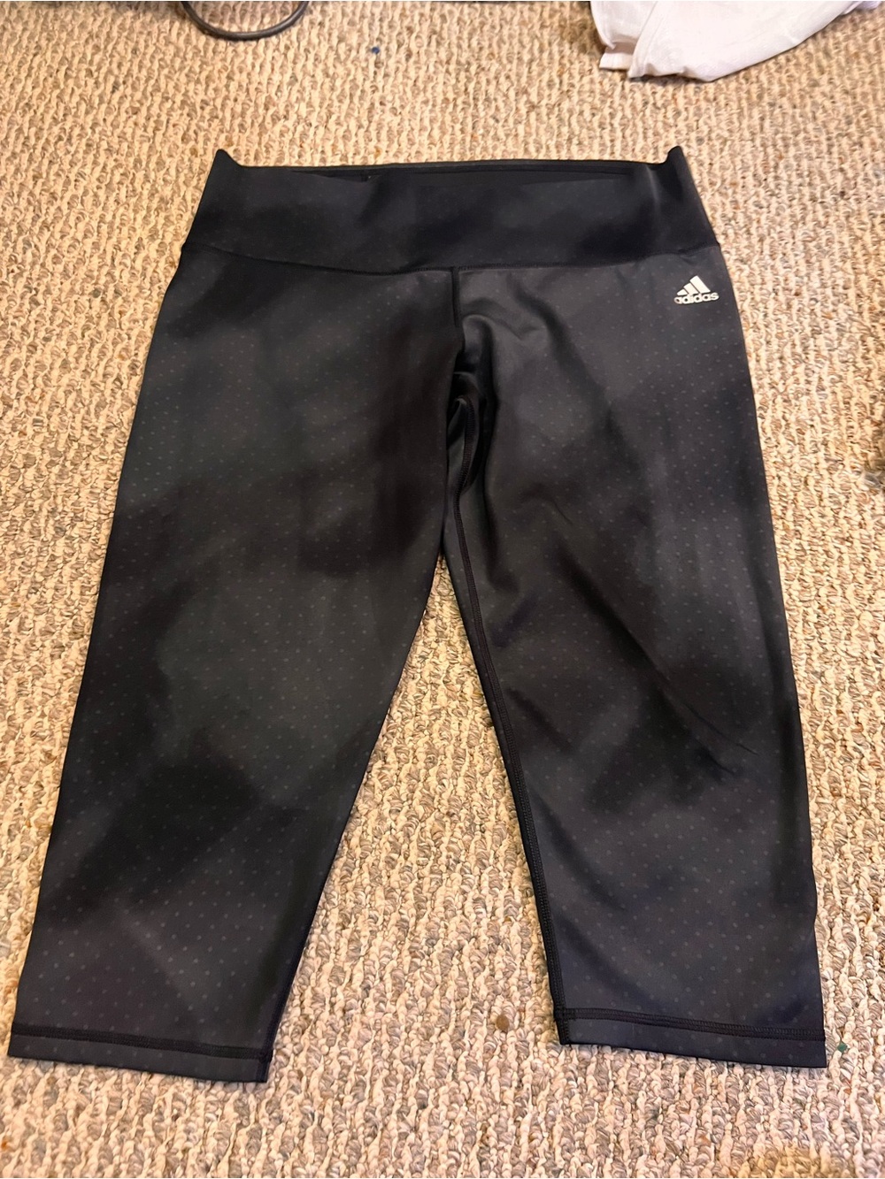 adidas Black Capri Leggings - Comfortable Active Bottoms